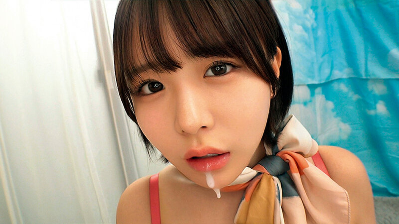 「【素人】美人受付嬢がデカチンをじゅぼじゅぼフェラ＆中出し！制服姿の淫らな姿がエロすぎる」のサンプル画像7枚目