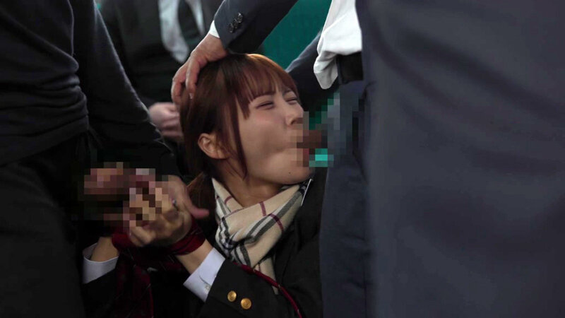 「北岡果林・渡来ふう・赤名いと 制服美少女JKがバスで中出しされる恥辱体験」のサンプル画像9枚目