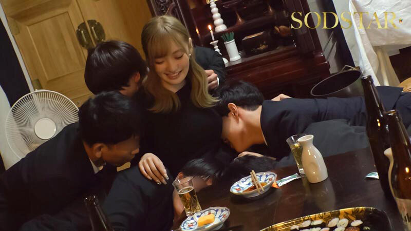 「渚恋生の人妻NTR作品｜金髪ギャル妻が寝取られ中出しされる濃厚プレイ動画」のサンプル画像5枚目