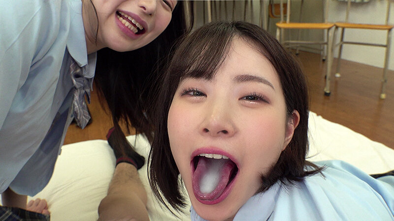 「天馬ゆい・沙月恵奈・佐藤ののかの女子校生ハーレム3P!フェラ&中出しで絶倫男子を奉仕攻め」のサンプル画像10枚目