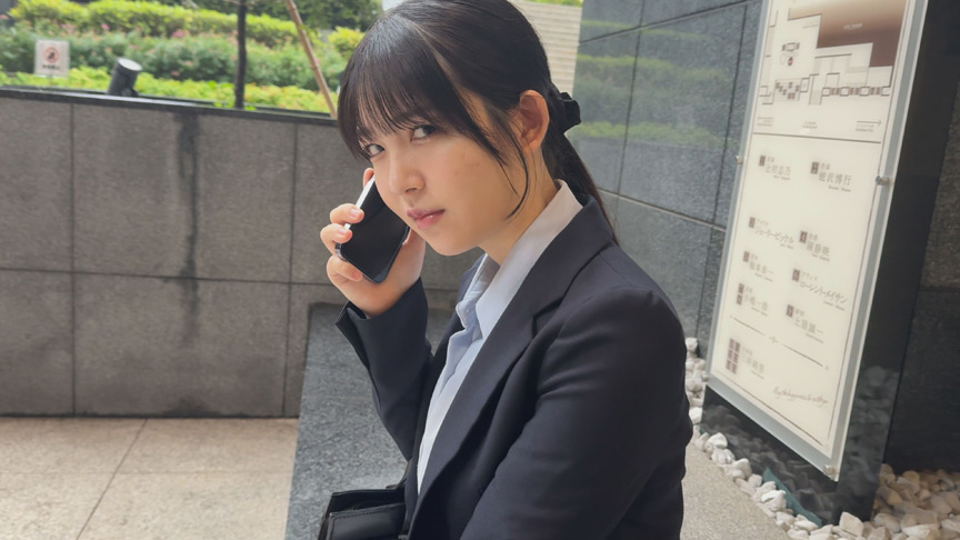 「【ふわり】可愛いギャル後輩との甘い関係♡推しの後輩とドキドキ密着プレイ」のサムネイル