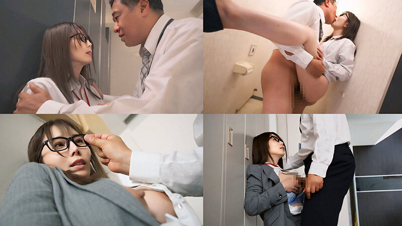 「【月島さくら】メガネ美人の爆乳OLが同僚と禁断パイズリ！Hカップ巨乳の誘惑に負ける社内恋愛」のサンプル画像3枚目