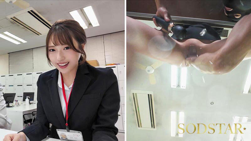 「【天神羽衣・一宮るい】OL体験中に即ハメ乱交で潮吹き！羞恥で赤面する新人女子社員の1日」のサンプル画像14枚目