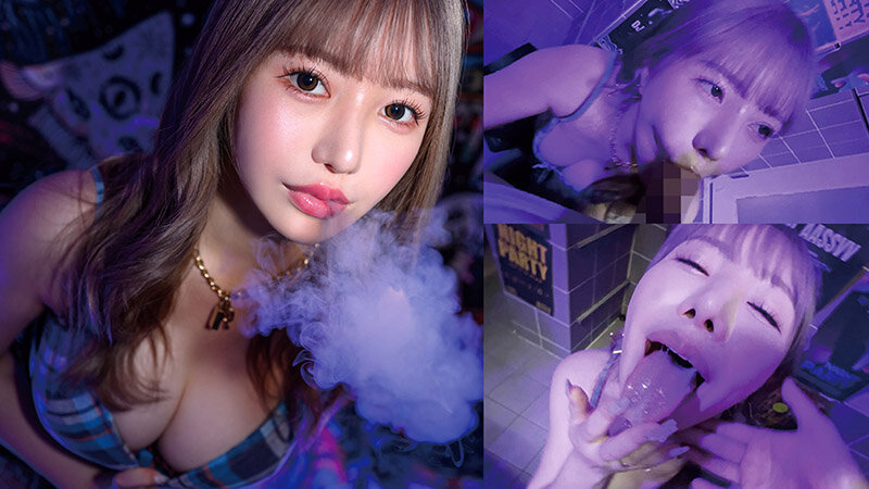 「流川莉央・夕木こいろがクラブでナンパされ白目失神！巨乳ギャルビッチの過激プレイ」のサムネイル