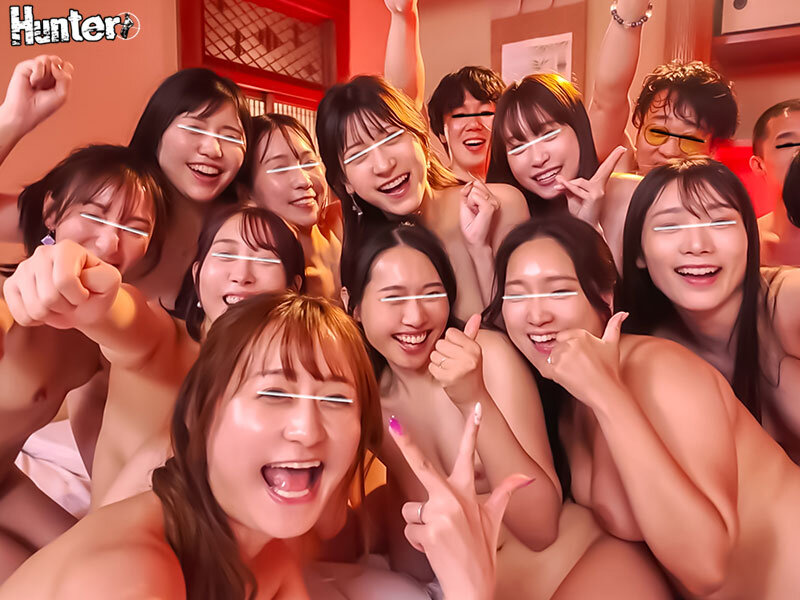 「【素人】ヤリサー同窓会で再燃！30代男女のフェラ・騎乗位・中出し乱交プレイ」のサンプル画像4枚目