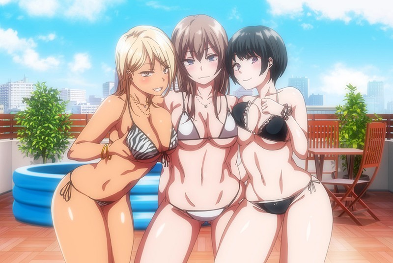 「巨乳女子校生が水着姿でフェラ&中出しされる濃厚プレイ|OVAアニメ」のサンプル画像13枚目