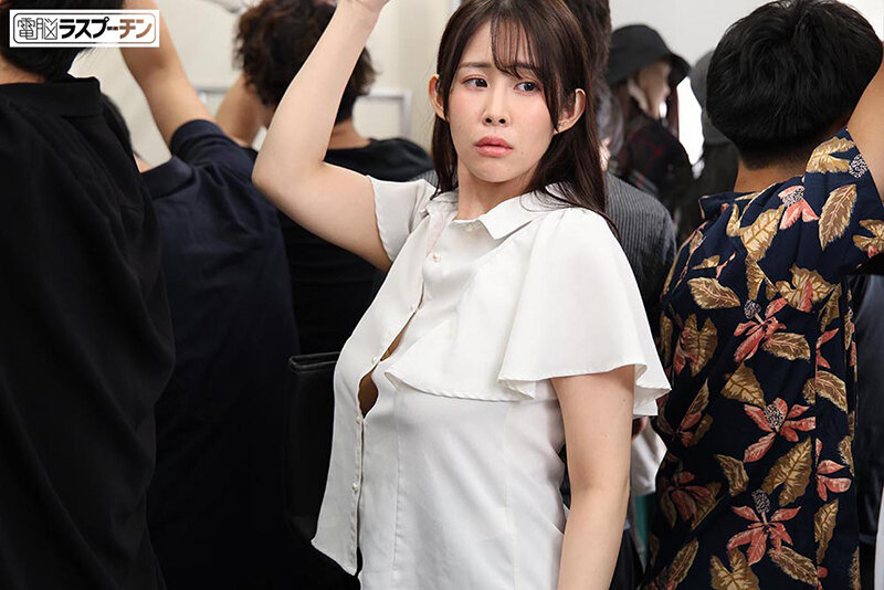 「二羽紗愛が羞恥の拘束プレイで潮吹き絶頂！巨乳美女が満員電車で乳首責めされる衝撃作」のサンプル画像15枚目