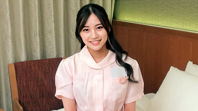 「【素人ナース】巨乳美乳の天使系看護婦に童貞が中出し騎乗位！照れ屋ゆずか＆ゆうのナンパ企画」のサンプル画像2枚目