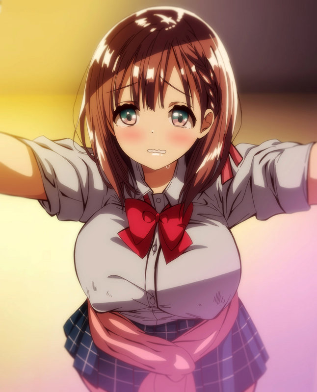 「巨乳女子校生の母乳パイズリ＆中出しプレイ｜OVA母乳ちゃんは射したい。＃1【アニメ】」のサンプル画像2枚目