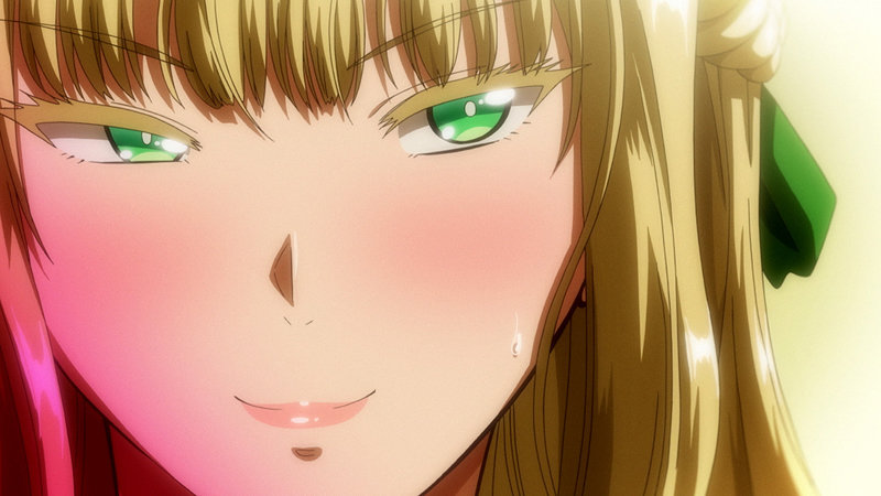 「金髪巨乳お嬢様女子校生が濃厚フェラでご奉仕！生徒会長への中出し学園エロアニメ」のサンプル画像3枚目