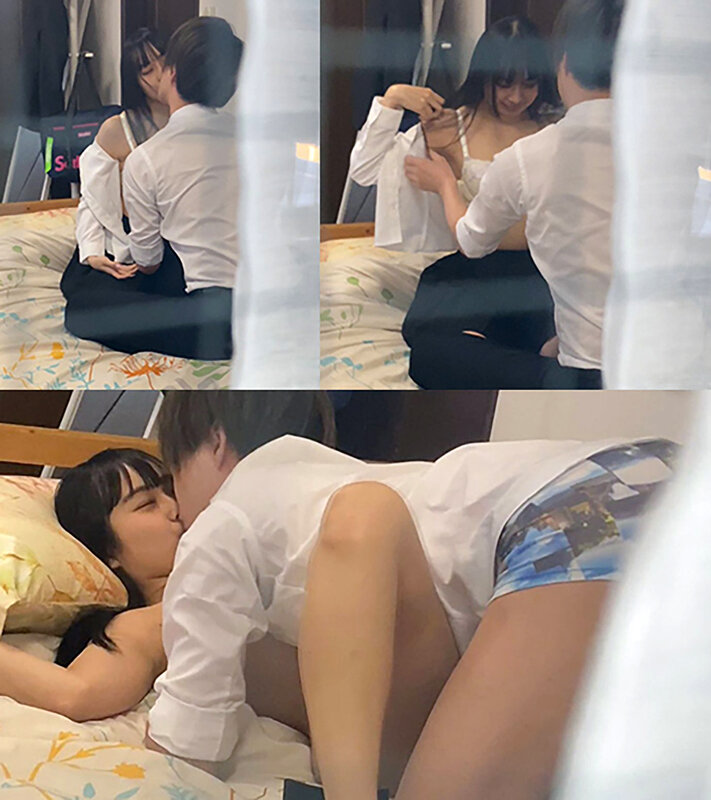 「素人JK制服パンチラ盗撮動画|隣人女子2人の登校姿を覗き見した8日間の記録」のサンプル画像4枚目