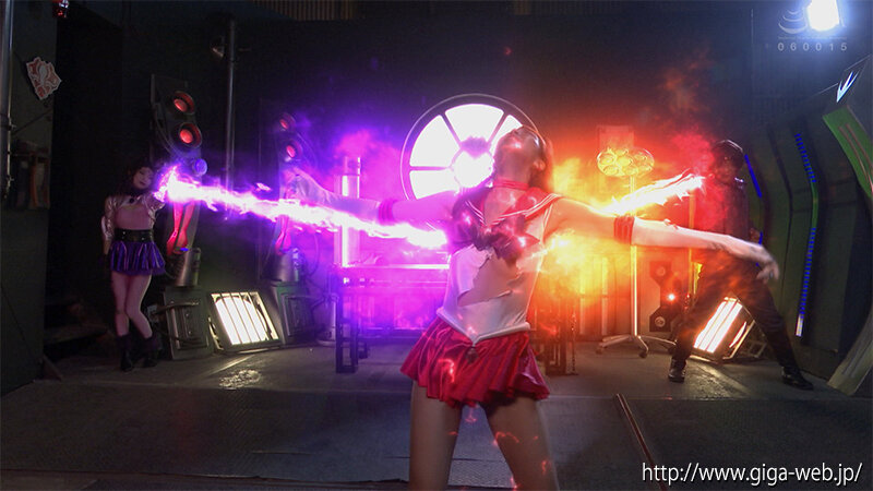 「楠木花菜・安堂はるのが挑む女戦士ピンチ！セーラー戦士が妖女に追い詰められる絶体絶命バトル」のサンプル画像19枚目